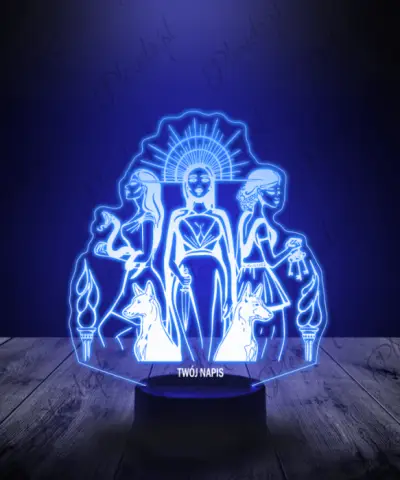 Lampka LED 3D Plexido Mitologia Hekate - 2