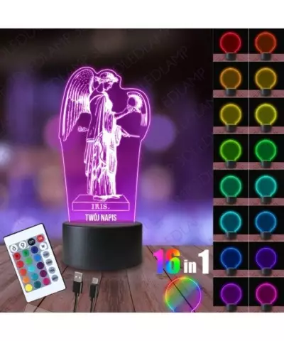 Lampka Nocna 3D LED LAMP Mitologia Iris