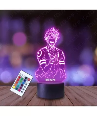Lampka Nocna 3D LED LAMP Jujutsu Kaisen Yuji Itadori