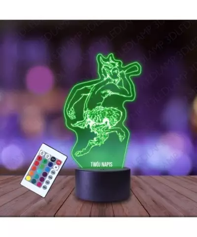 Lampka Nocna 3D LED LAMP Mitologia Faun