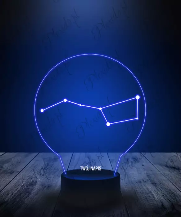 Lampka LED 3D Plexido Gwiazdy Wielki Wóz