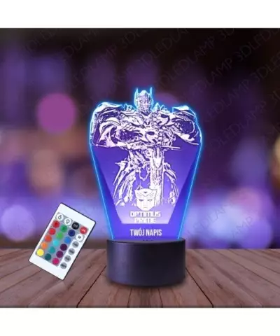Lampka Nocna 3D LED LAMP Optimus Prime Transformers