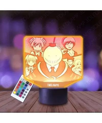 Lampka Nocna 3D LED LAMP Assassination Classroom