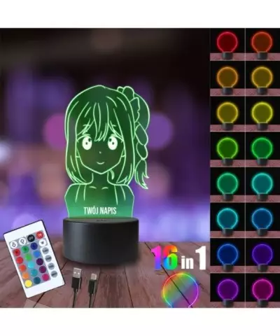 Lampka Nocna 3D LED LAMP Chinatsu Masamune-kun no Revenge