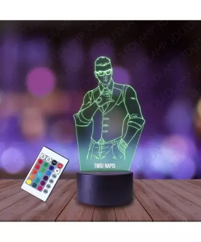 Lampka Nocna 3D LED LAMP Gra Valorant Chamber