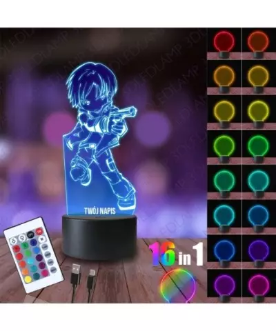 Lampka Nocna 3D LED LAMP Gra Resident Evil 4 Leon