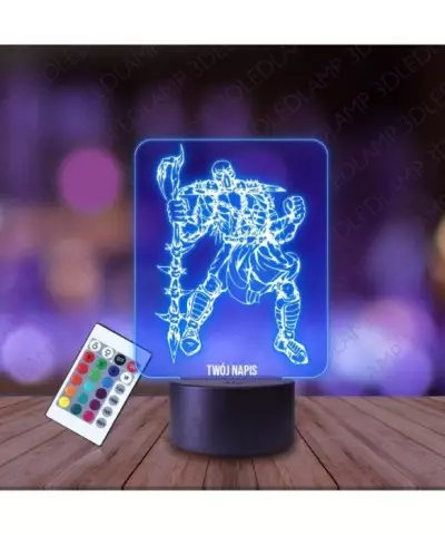 Lampka Nocna 3D LED LAMP Gra Mortal Kombat Scorpion