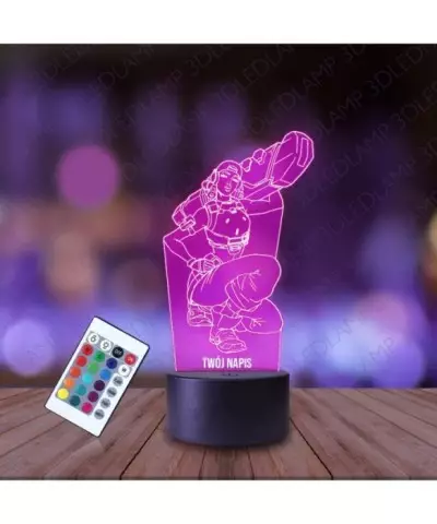 Lampka Nocna 3D LED LAMP Raze Valorant