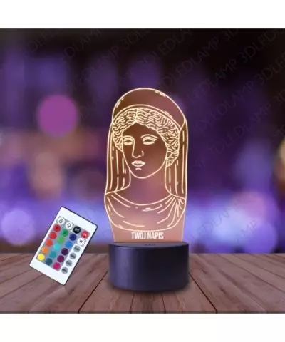 Lampka Nocna 3D LED LAMP Mitologia Demeter