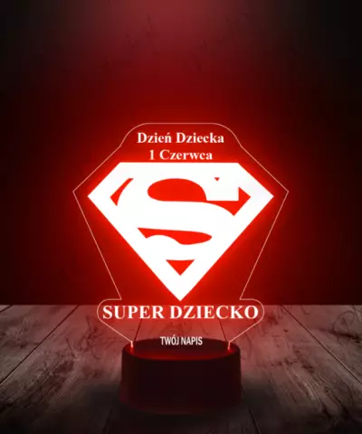 Lampka LED 3D Plexido Prezent na Dzień Dziecka - 2