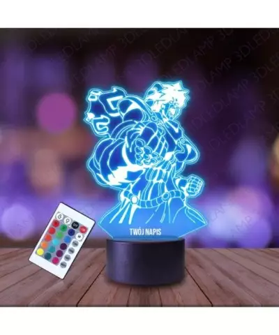 Lampka Nocna 3D LED LAMP Jojo's Bizzare Adventure Postać