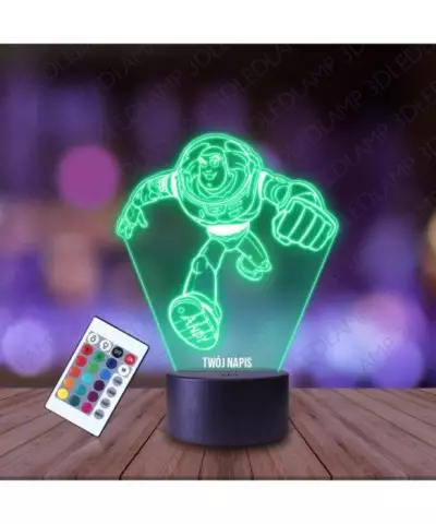 Lampka Nocna 3D LED LAMP Buzz Astral Toy Story 2