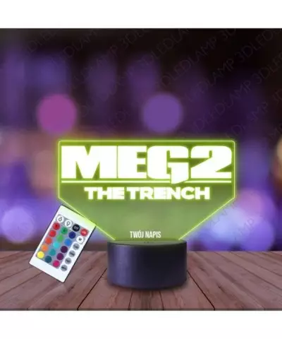 Lampka Nocna 3D LED LAMP The Meg 2