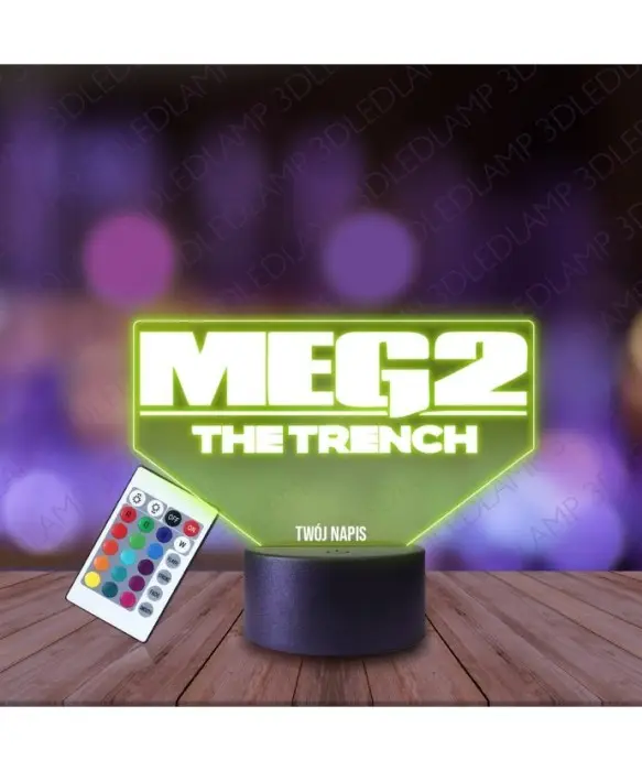 Lampka Nocna 3D LED LAMP The Meg 2