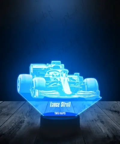 Lampka LED 3D Plexido Lance Stroll F1 - 3