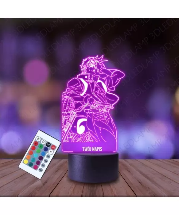Lampka Nocna 3D LED LAMP Jojo Bizarre Adventure
