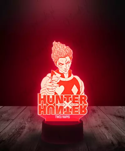 Lampka LED 3D Plexido Hisoka Hunter x Hunter - 2