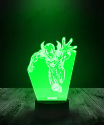 Lampka LED 3D Plexido Blue Beetle - 3