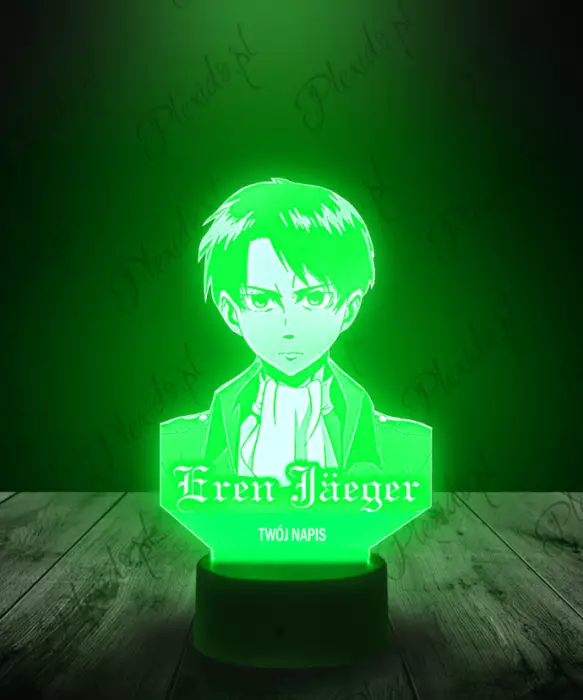 Lampka LED 3D Plexido Jaeger Attack on Titan - 1