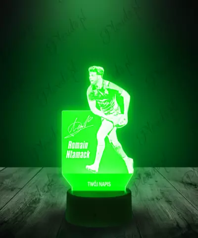Lampka LED 3D Plexido Romain Ntamack Rugby - 2