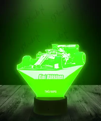 Lampka LED 3D Plexido Kimi Raikkonen Formuła 1 - 3
