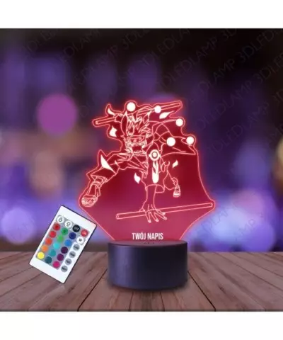 Lampka Nocna 3D LED LAMP Uzumaki Naruto