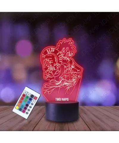 Lampka Nocna 3D LED LAMP Monkey D. Luffy