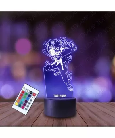 Lampka Nocna 3D LED LAMP Uzumaki Naruto Postać