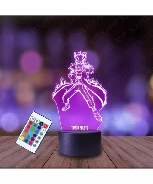 Lampka Nocna 3D LED LAMP Postać Naruto