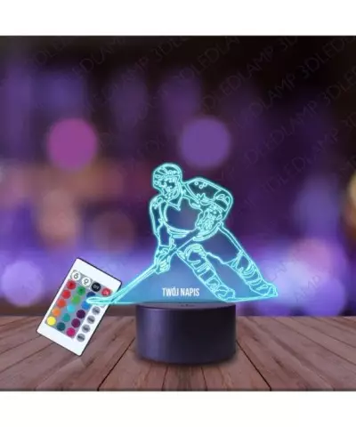 Lampka Nocna 3D LED LAMP Hokej