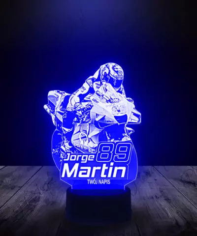 Lampka LED 3D Plexido Moto Gp Jorge Martin - 2