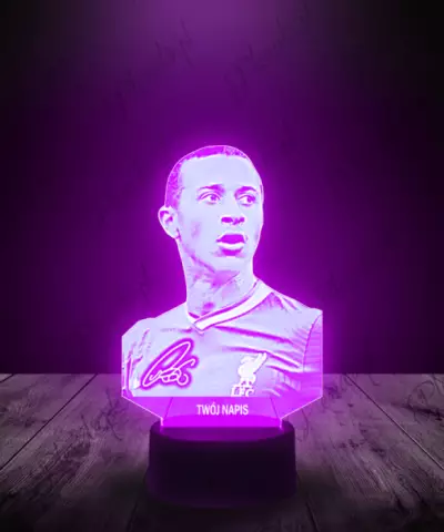 Lampka LED 3D Plexido Piłkarz Thiago Alcantara - 2