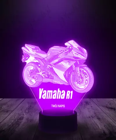 Lampka LED 3D Plexido Yamaha R1 - 3