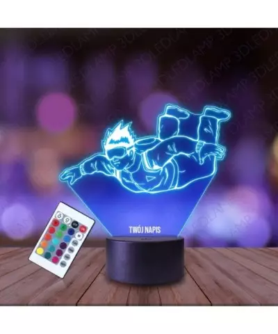 Lampka Nocna 3D LED LAMP Spadochroniarz