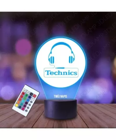 Lampka Nocna 3D LED LAMP Technics