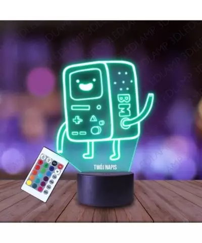 Lampka Nocna 3D LED LAMP Bmo Pora na Przygodę