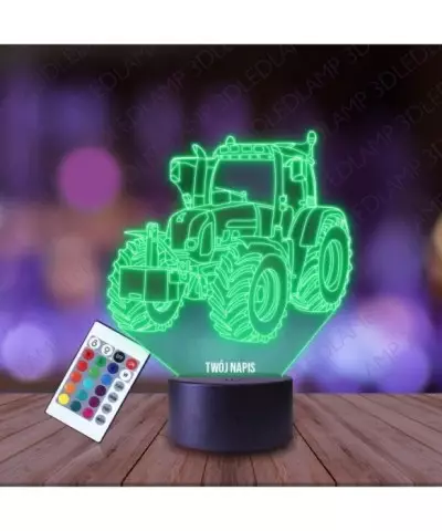 Lampka Nocna 3D LED LAMP Traktor Ciągnik
