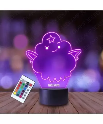 Lampka Nocna 3D LED LAMP Księżniczka Pora na Przygodę