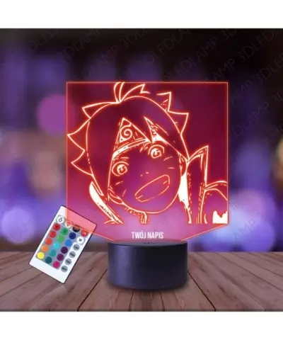 Lampka Nocna 3D LED LAMP Boruto syn Naruto