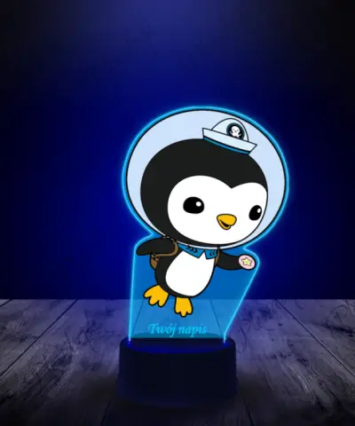 Lampka LED 3D Plexido z Nadrukiem Oktonauci Pinio - 3