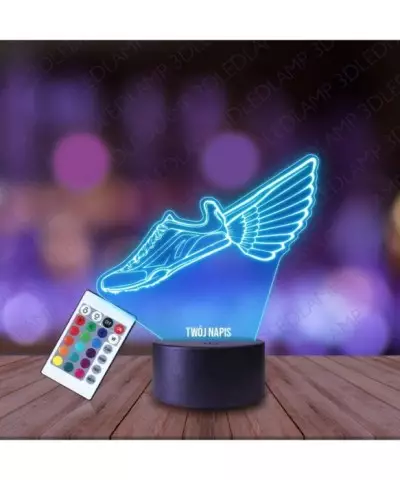 Lampka Nocna 3D LED LAMP Lekkoatletyka But