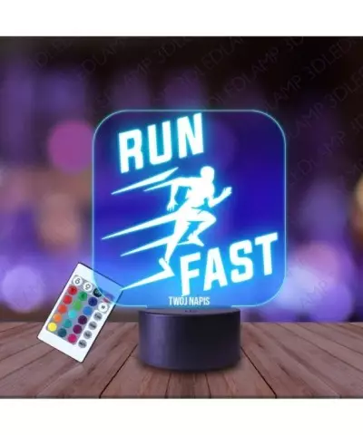 Lampka Nocna 3D LED LAMP Wyścig Olimpiada