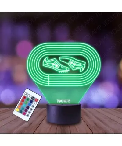 Lampka Nocna 3D LED LAMP Tor Wyścigowy Olimpiada