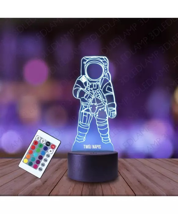 Lampka Nocna 3D LED LAMP Astronauta Kosmonauta