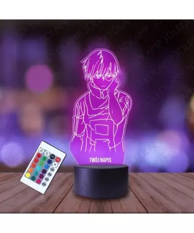Lampka Nocna 3D LED LAMP My Hero Academia Todoroki Shoto