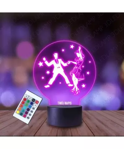 Lampka Nocna 3D LED LAMP Studniówka