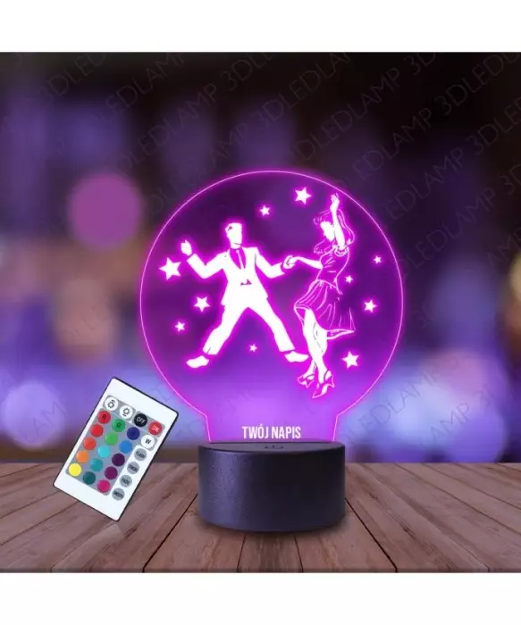 Lampka Nocna 3D LED LAMP Studniówka