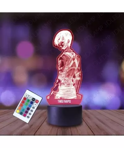Lampka Nocna 3D LED LAMP Attack On Titan Mikasa Levi Ackermann