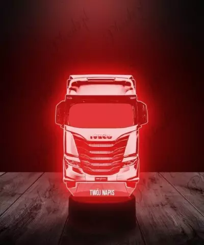 Lampka LED 3D Plexido Ciężarówka Tir Iveco - 2
