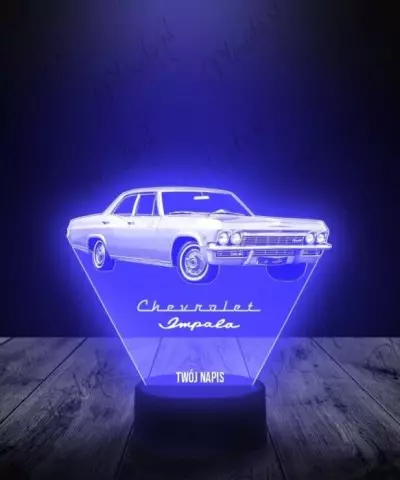 Lampka LED 3D Plexido Samochód Chevrolet Impala - 1